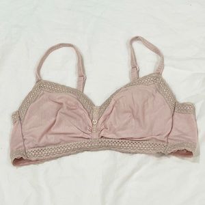 Peach John Cute Pink Adjustable Straps Bra L
